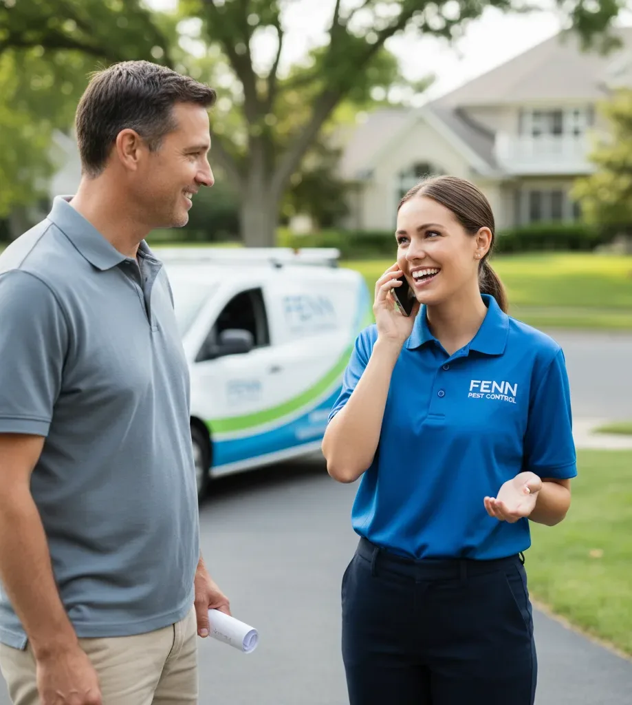 Fenn Pest Control customer support in Mendon